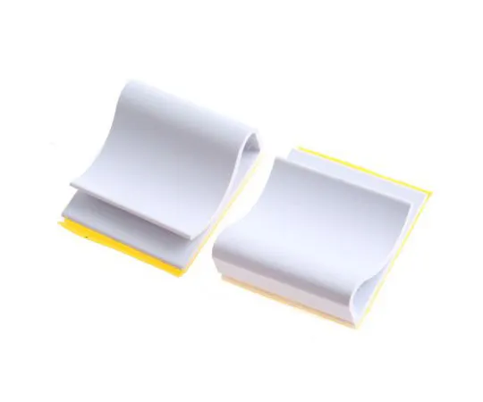 63-7391-83 Richco Cable Clip White Self Adhesive Noryl C Clamp CFCC-08-RT