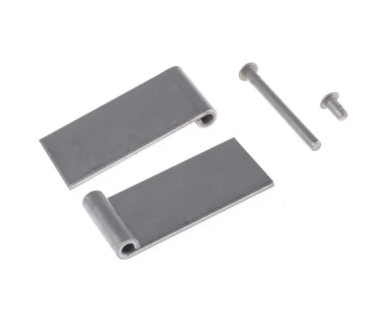 63-7501-13 Pinet Deburred Stainless Steel Pin Hinge with a Lift-off Pin, 40mm x 80mm x 3mm 12-A-3871