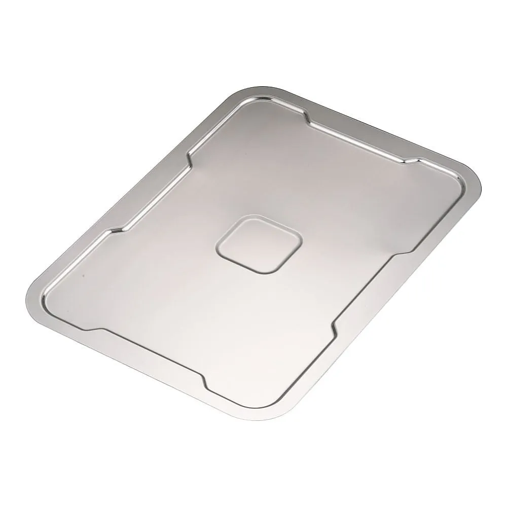 62-6368-86 TKG Stainless Steel Square Butt Lid for 6 Sheets (1 Sheet)