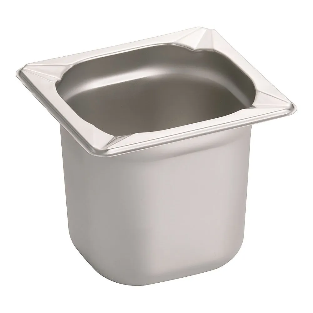 62-6360-42 KINGO Stainless Hotel Pan 1/6 x 150 mm 16150