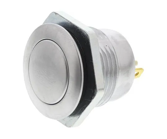 63-7358-35 ITW Single Pole Single Throw (SPST) Latching Miniature Push Button Switch, IP67, 16.1 (Dia.)mm, Panel Mount 57M-210N