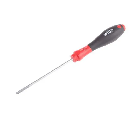 63-7381-43 Wiha Tools Slotted Screwdriver 3.5 x 0.6 mm Tip 100 mm Chrome Vanadium Molybdenum Steel 691