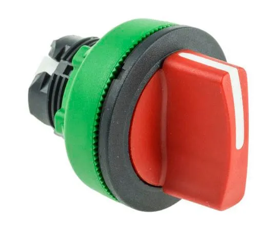 63-7389-40 Schneider Electric Harmony XB5 3 Position Selector Switch Head Standard Handle Red Spring Return Right to Centre ZB5FD804