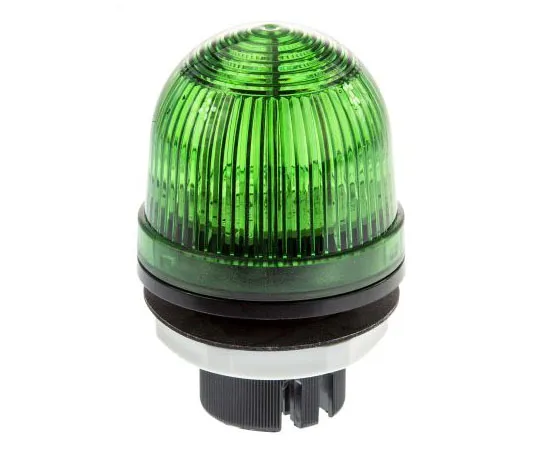63-7517-59 LED, Steady Beacon 801 Series, Green, Panel Mount, 24 V ac/dc 80120075