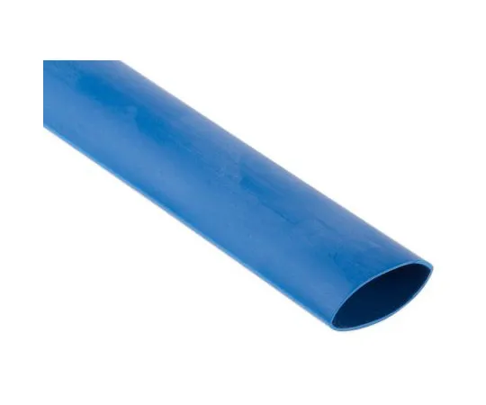 63-7459-54 RS Pro Blue Halogen Free Heat Shrink Tubing 12.7mm Sleeve Dia. x 1.2m Length 2:1 Ratio 267-2124