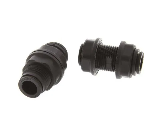 63-7492-04 Legris Pneumatic Bulkhead Tube-to-Tube Adapter Straight Push In 10 mm to Push In 10 mm 3116 10 00