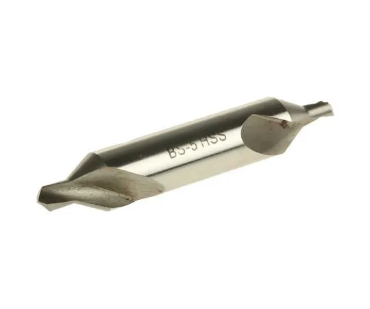 63-7529-55 RS 60° HSS Centre Drill Bit, 2.5 in 408-7950