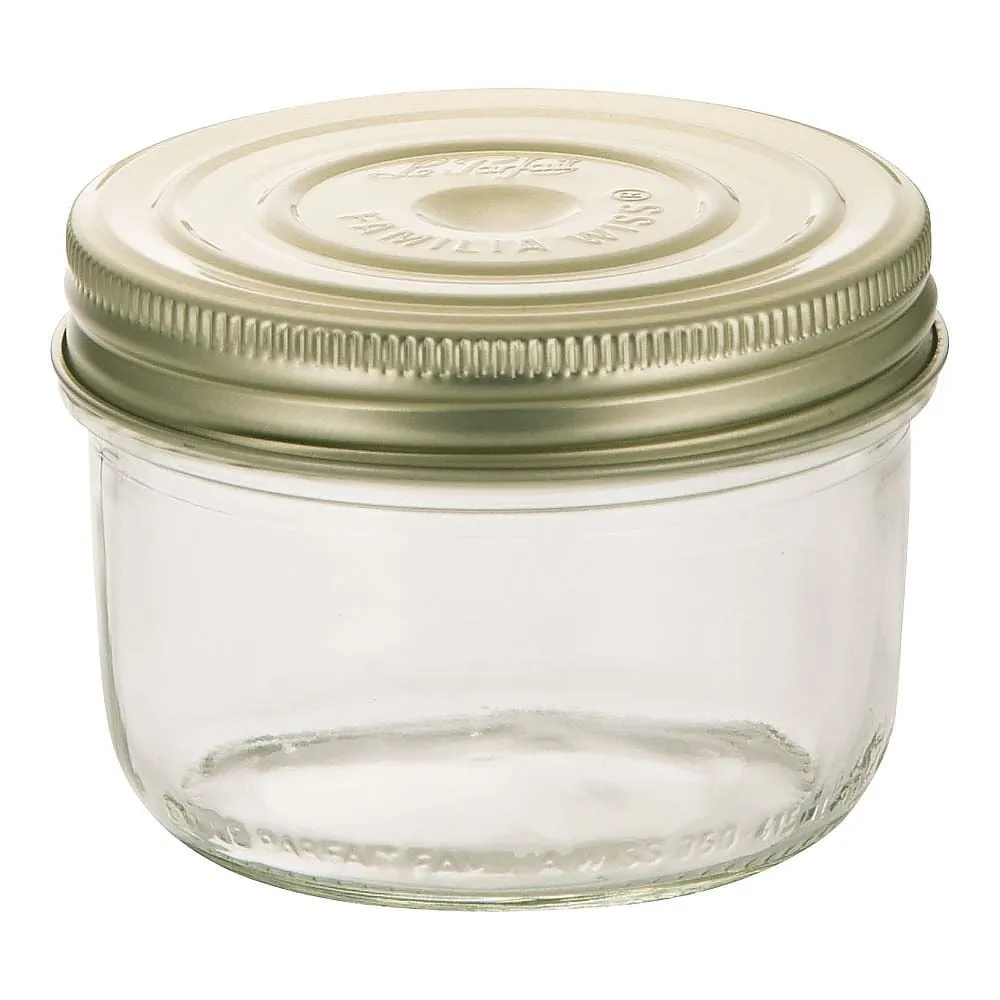 62-6392-54 Le Parfait Glass Double Cap Jar 922937 350cc