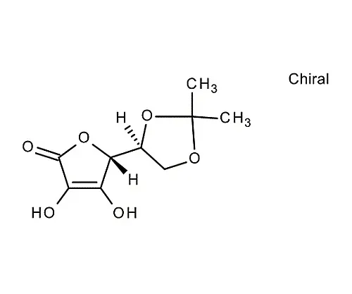 61-0353-52　［Discontinued］(+)-5,6-O-Isopropylidene-L-Ascorbic Acid for Synthesis 818234 10G　8.18234.0010