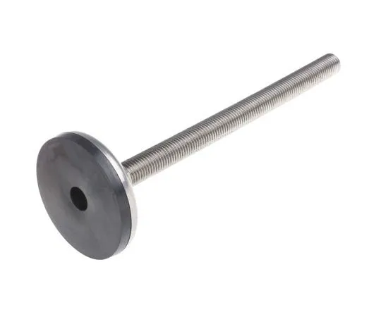 63-7541-52 Nu-Tech Engineering Stainless Steel Adjustable Feet A105/019 75mm Dia. 233mm 750kg Static load Capacity ,200mm M16 A105/019