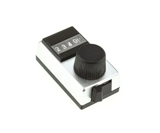 63-7362-24 Vishay Potentiometer Knob, Dial Type, 17.7mm Knob Diameter, Silver, 6.35mm Shaft 15B31B010