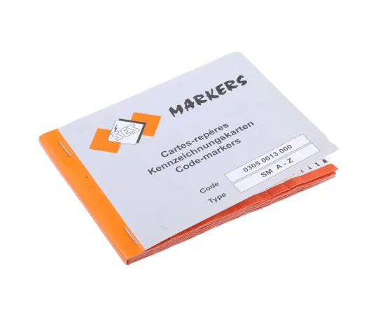 63-7365-86 RS PRO Adhesive Cable Marker, Pre-printed A → Z; -; 0 → 15 Black on White 136-3289
