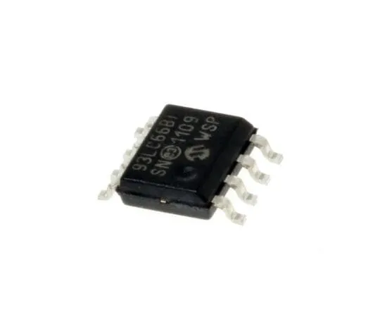 63-7359-10 Microchip 93LC66B-I/SN, 4kbit Serial EEPROM Memory 8-Pin SOIC Serial-Microwire 93LC66B-I/SN