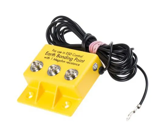 63-7478-01 RS PRO ESD Earth Bonding Box With 10 mm Stud x 3 298-3957