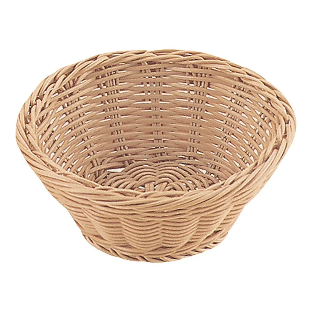 62-6403-48 PP Round Basket Ivory Type 15 RO-201-IV