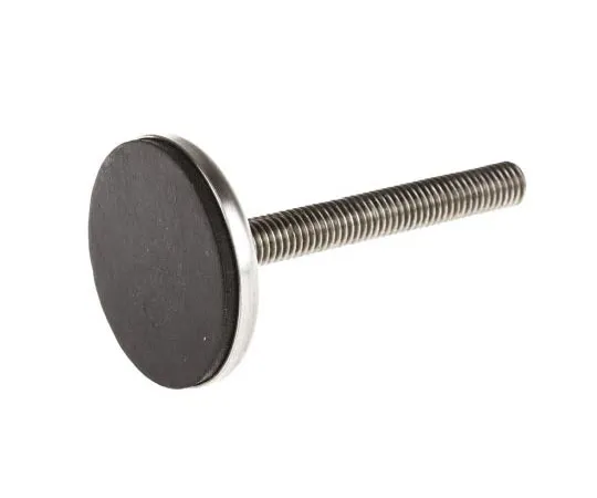63-7528-17 Nu-Tech Engineering Stainless Steel Adjustable Feet A300/002 40mm Dia. 72mm 450kg Static load Capacity ,60mm M8 A300/002