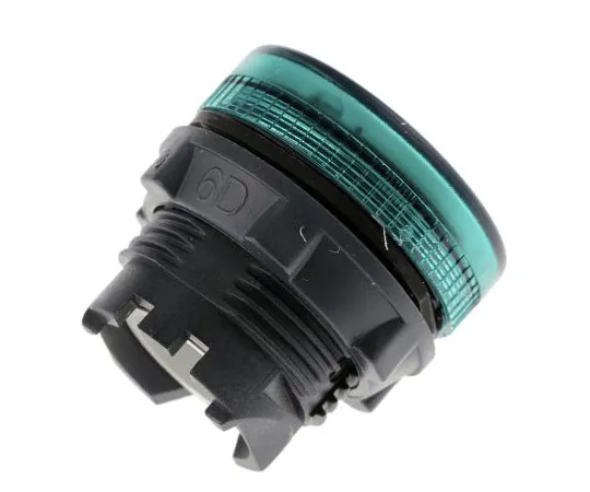 63-7494-13 Schneider Electric Harmony XB5 Series, Green Pilot Light Head, 22mm Cutout ZB5AV03