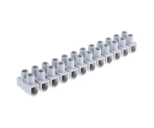 63-7382-08 Legrand Non-F***d Terminal Block, 12 Way/Pole, 16 mm², PP, 380 V 0 342 33