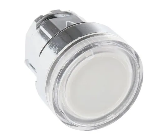 63-7494-05 Schneider Electric Harmony XB4 Series, White Push Button Head, Spring Return, 22mm Cutout ZB4BW37