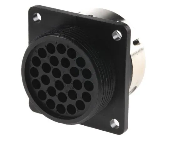 63-7430-60 Souriau UTG Series Flange Mount Housing, 28 contacts Plug UTG02028S