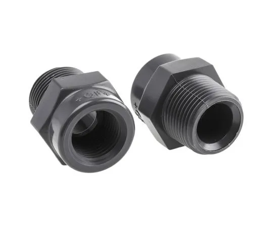 63-7540-21 Georg Fischer 721910837 Straight Reducer PVC Pipe Fitting, 13mm dia. 721910837
