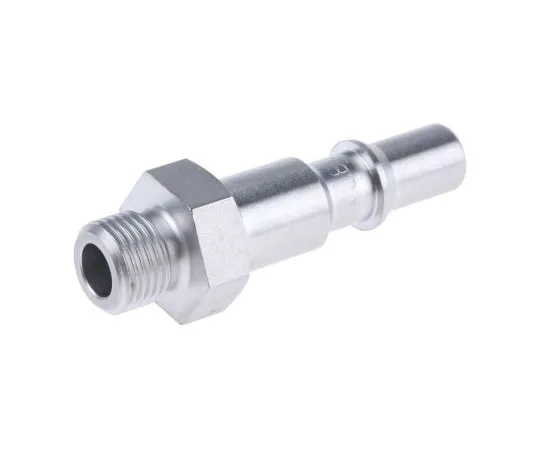 63-7450-33 Staubli Pneumatic Quick Connect Coupling Stainless Steel 1/8 in Threaded RBE 06.6150