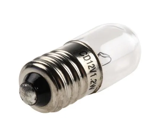 63-7393-10 E10 Indicator Light, Clear, 12 V, 100 mA, 10000h E3353
