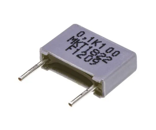 63-7388-46 Vishay 100nF Polyester Capacitor PET 63 V ac, 100 V dc ±10% MKT 1822 Series Through Hole MKT 1822 410-015