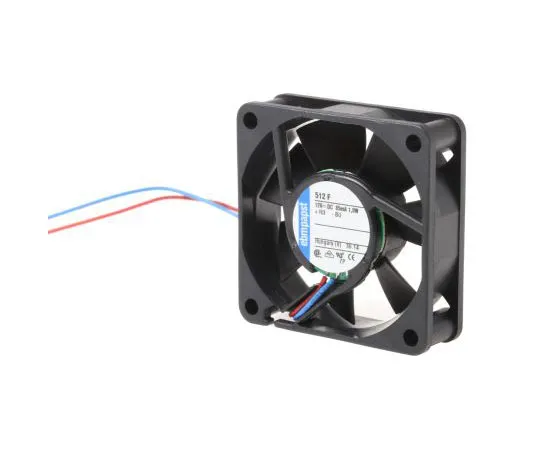 63-7478-43 ebm-papst 500F Series Axial Fan, 50 x 50 x 15mm, 20m³/h, 800mW, 12 V dc 512F