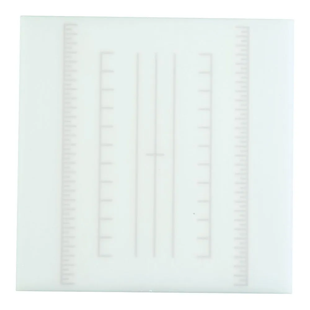 62-6434-53 Laminated Graduated Cutting Board Square M Blue for Cooking
