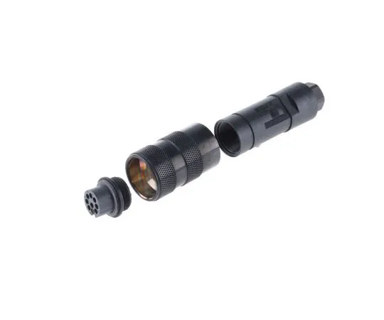 63-7455-81 Binder 723 Series Miniature Cable Mount Connector, 8 contacts Plug 09-0172-25-08