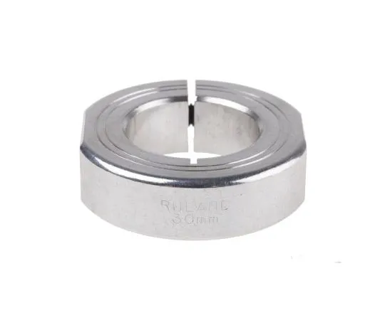 63-7404-33 Ruland Shaft Collar One Piece Clamp Screw, Bore 30mm, OD 54mm, W 15mm, Aluminium OF-MCL-30-A