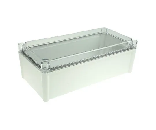 63-7413-14 Fibox SOLID PC, Polycarbonate Enclosure, IP66, IP67, 378 x 188 x 130mm PC 3819 13 T ENCLOSURE