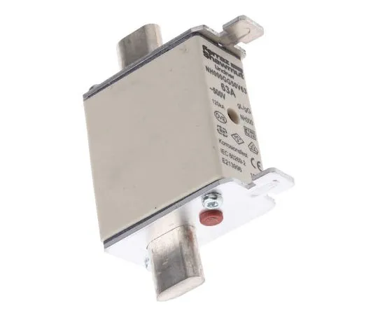 63-7513-29 Mersen 63A 000 NH Centred Tag F***, gG, 500V ac E213996C