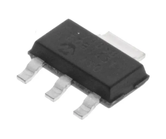 63-7361-60 Microchip MCP1790-5002E/DB, LDO Regulator, 70mA, 5 V, ±2.5% 3+Tab-Pin, SOT-223 MCP1790-5002E/DB