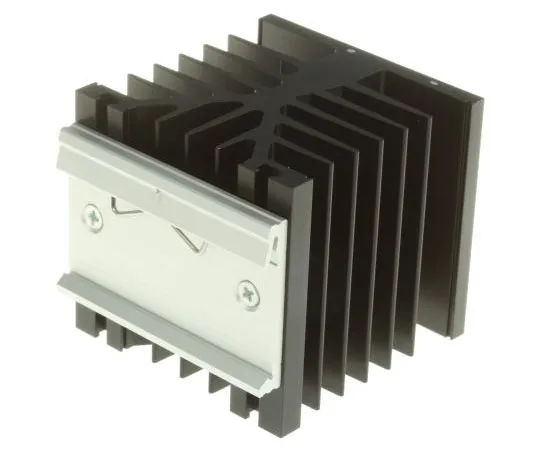 63-7455-09 Heatsink, SSR1, 1.3K/W, 75 x 80 x 78.6mm, DIN Rail SK89-75KLSSR1