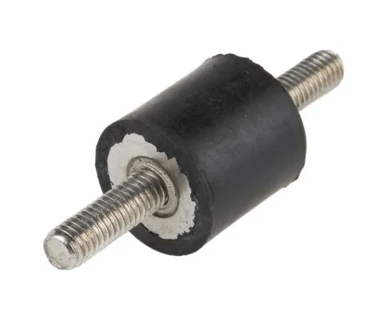 63-7392-21 RS PRO 20mm Shock Mount M6 20mm Diameter 23.5kg Compression Load, Male to Male Natural Rubber 171-2570
