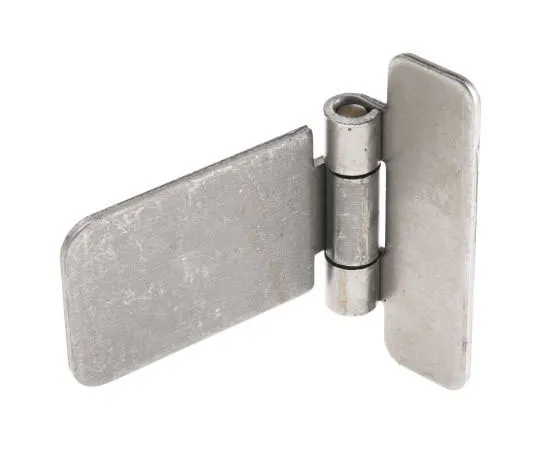 63-7472-99 Pinet Raw Steel Hinge with a Fixed Pin, 62mm x 74mm x 2mm 50-1-3308