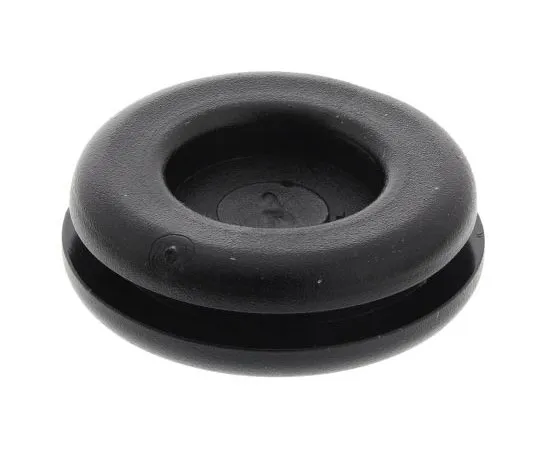 63-7366-36 SES Black PVC 18mm Round Cable Grommet for Maximum of 11 mm Cable Dia. 1330352010