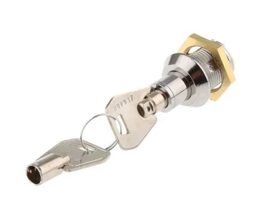 63-7497-53 Euro-Locks a Lowe & Fletcher group ******* Panel to Tongue Depth 22.5mm Chrome Plated Tumbler Lock, Key to unlock 4361-1400BA