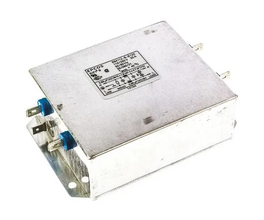 63-7427-23 EPCOS B84112B Series 20A 250 V ac 50 → 60Hz Chassis Mount RFI Filter, with Tab Terminals, Single Phase B84112B0000B120