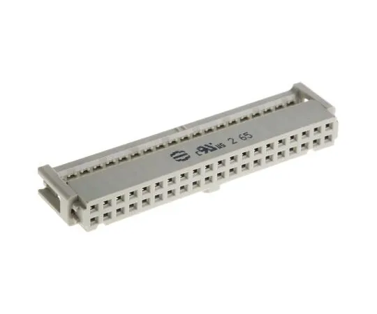 63-7538-74 Harting 40-Way IDC Connector Socket for Cable Mount, 2-Row 9185406803