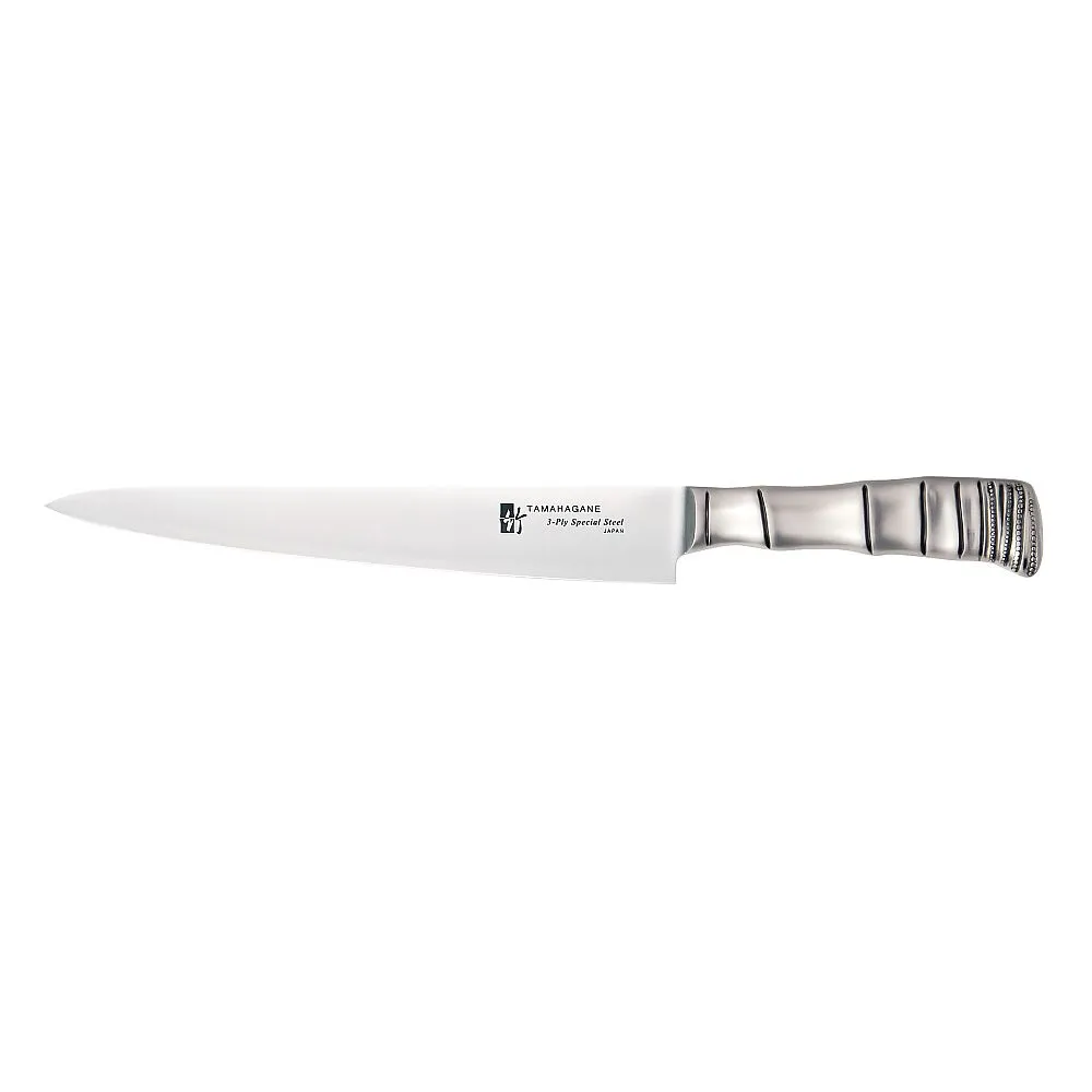 62-6415-16 Tamahagane Chikushinobiki (Double Flute) 24 cm TK-1113
