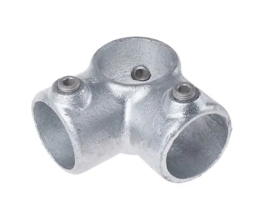 63-7467-61 RS PRO Round Tube 3-Way Connector, strut profile Type 2, 286-3437
