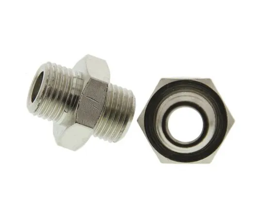 63-7510-58 Legris LF3000 60 bar Brass Pneumatic Straight Threaded Adapter, G 1/8 Male Male 0901 00 10