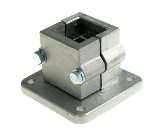 63-7512-38 Rose+Krieger Square Tube Base Clamp, strut profile 40 mm, 13400005020