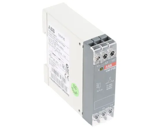 63-7546-18 ABB Phase, Voltage Monitoring Relay With SPST Contacts, 320 → 460 V ac, 1, 3 Phase 1SVR550871R9500