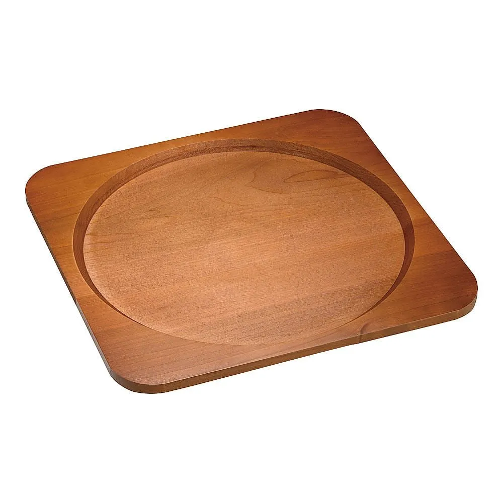 62-6731-15 Paella Nabe Special Wooden Platform 36 cm