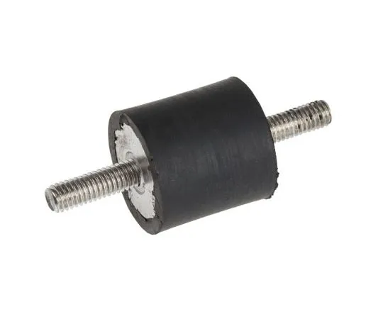 63-7392-24 RS PRO 25mm Shock Mount M6 25mm Diameter 36.6kg Compression Load, Male to Male Natural Rubber 171-2575