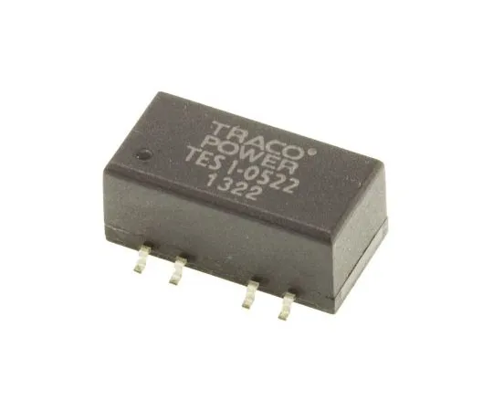 63-7357-43 TRACOPOWER TES 1 1W Isolated DC-DC Converter Surface Mount, Voltage in 4.5 → 5.5 V dc, Voltage out ±12V dc TES 1-0522